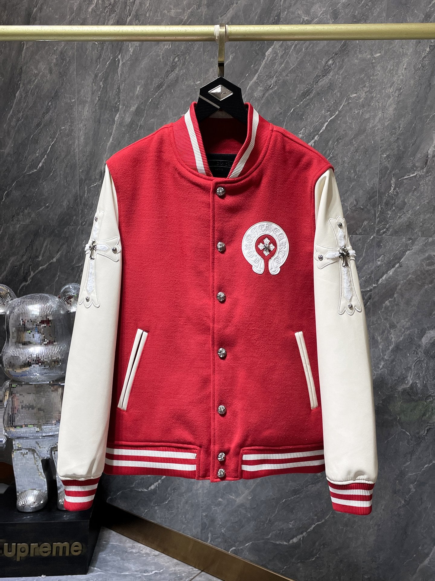 Chr*me Heart Varsity Jacket