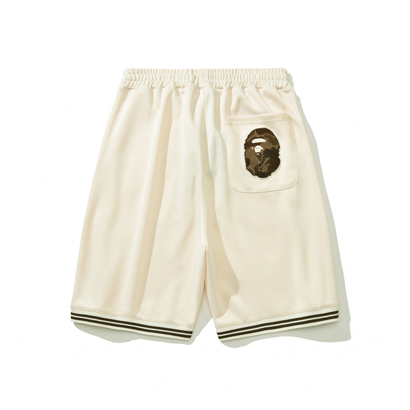 Bape Shorts Cream