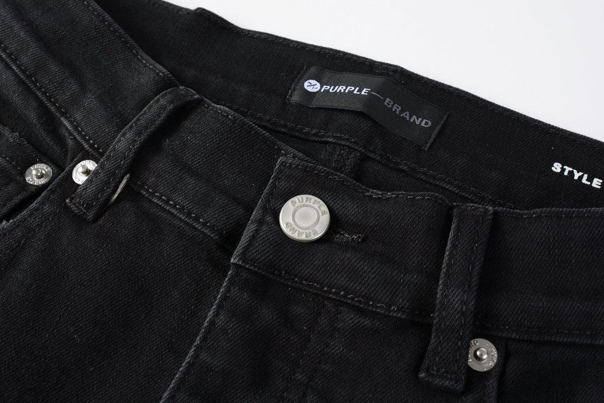 Purple jeans Black Distressed