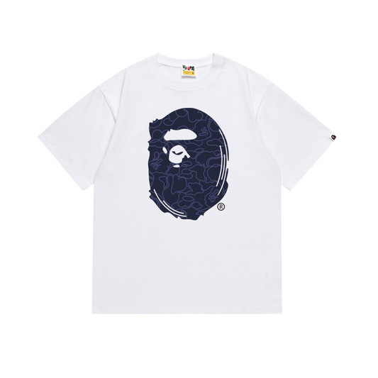 Bape Shirts Ape Dark Blue