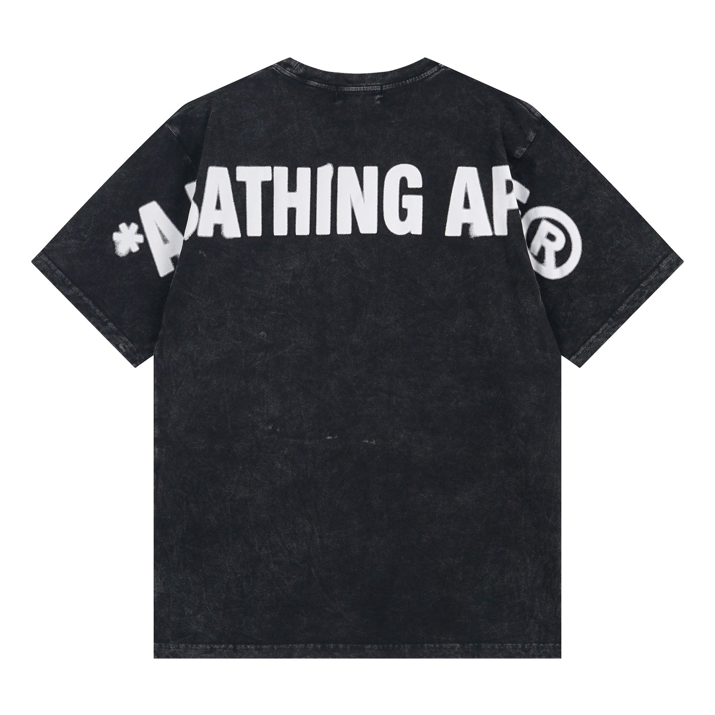 Bape Shirts Ape Black/White