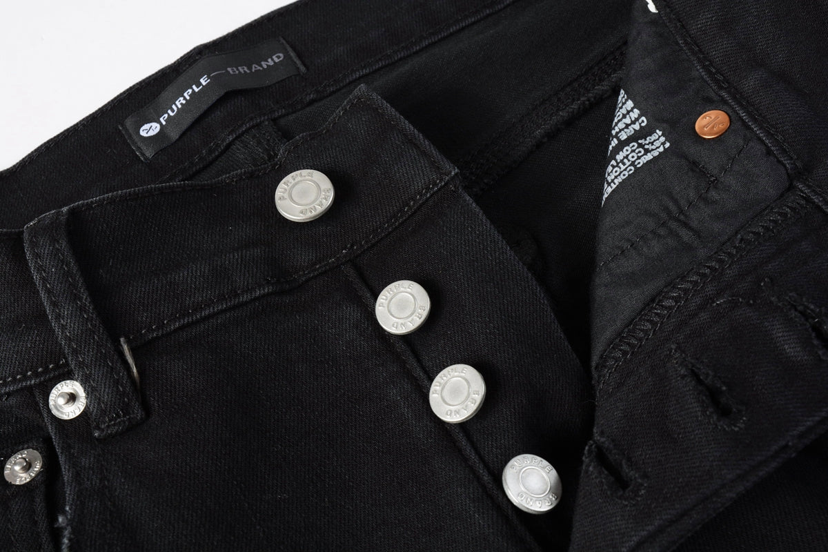 Purple jeans Black Distressed