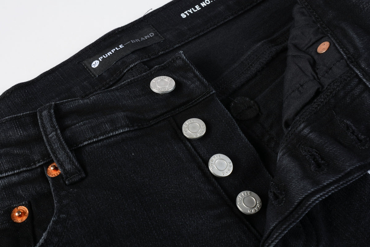 Purple jeans Black on Black