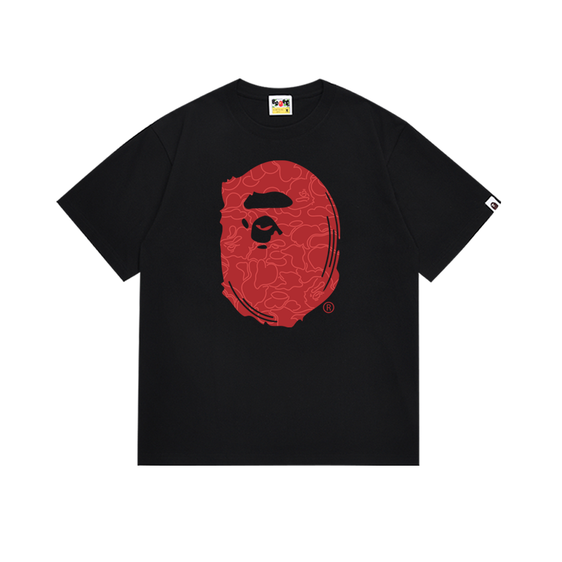Bape Shirts Ape Red