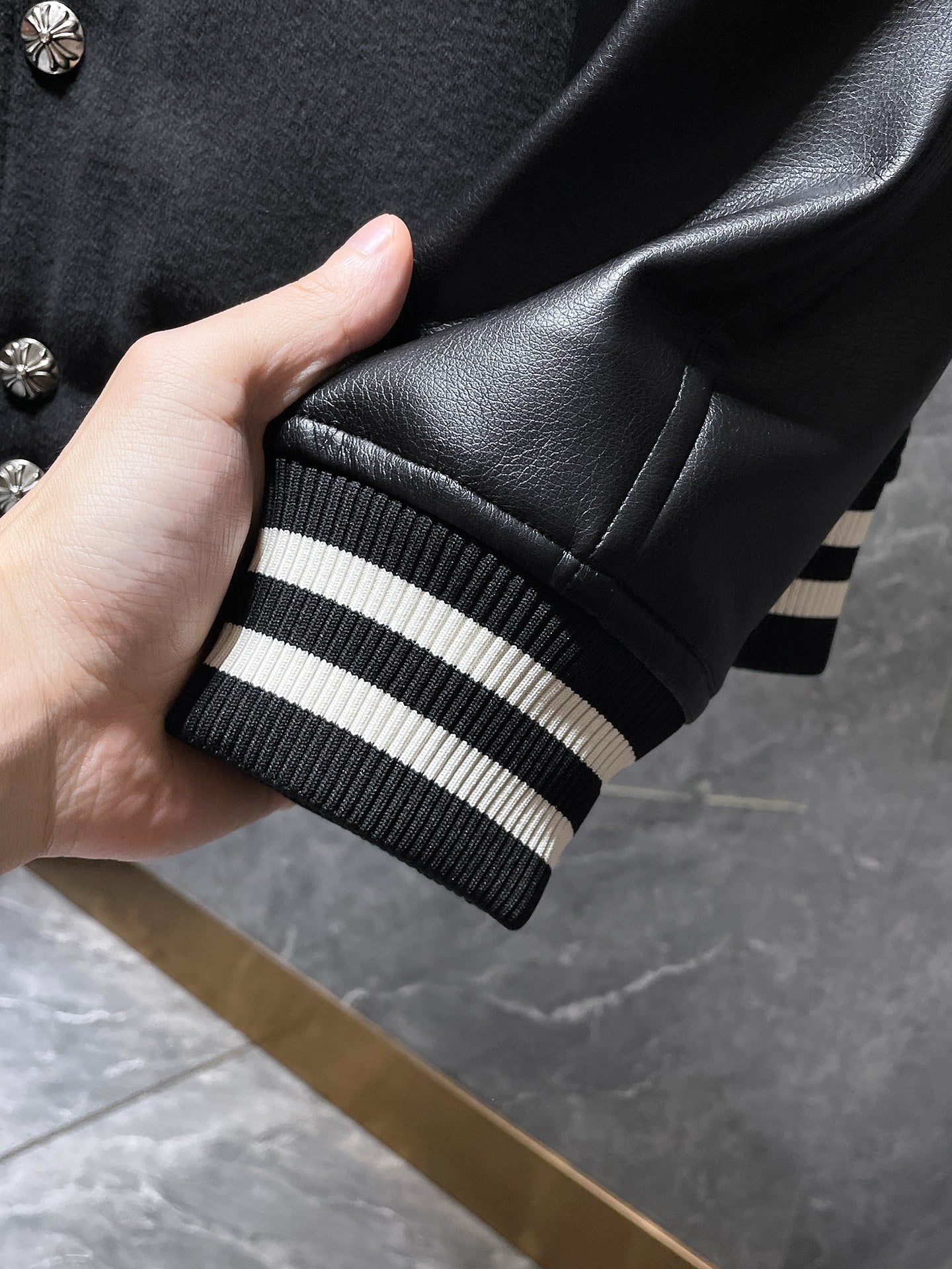 Chr*me Heart Varsity Jacket