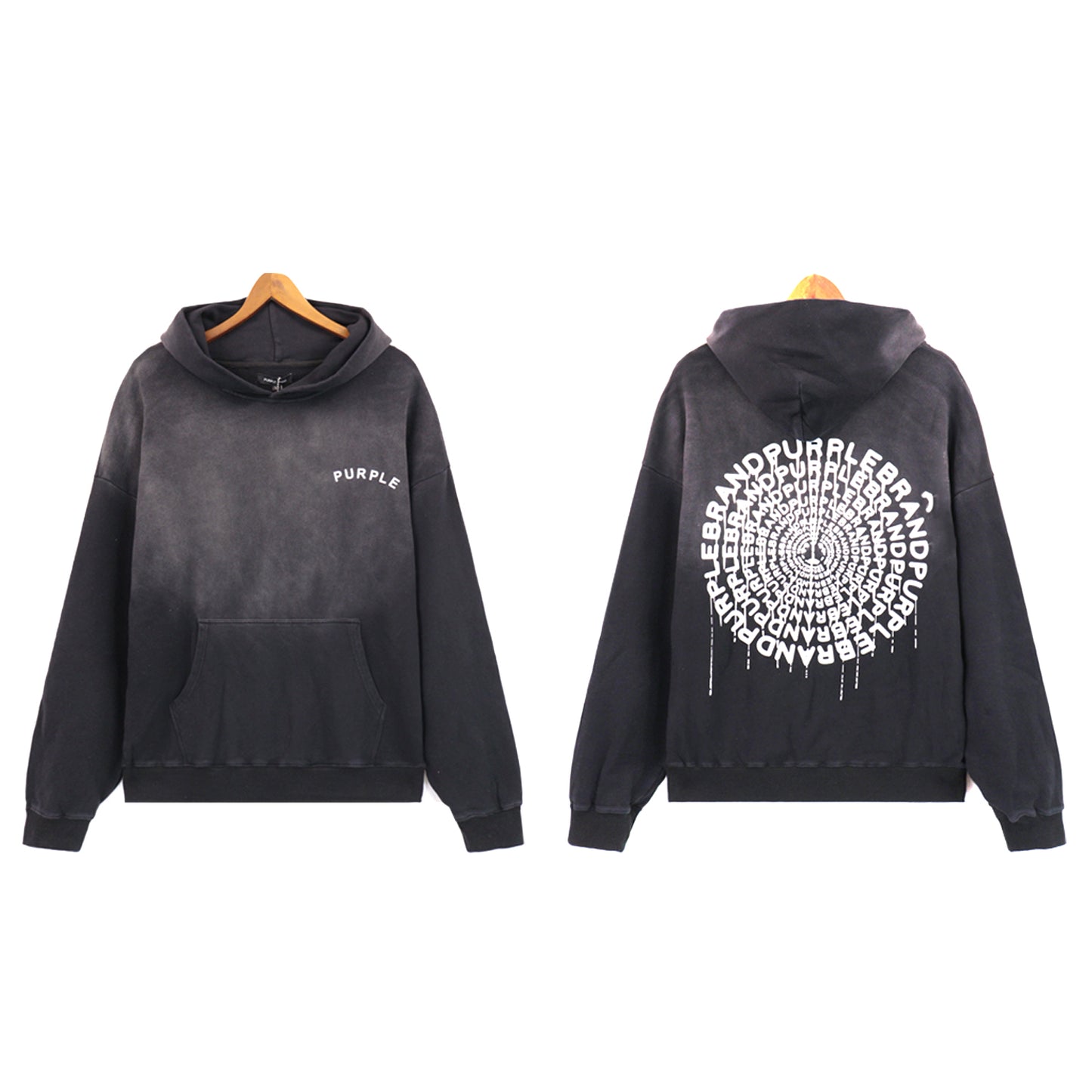 Purple Hoodie Spiral