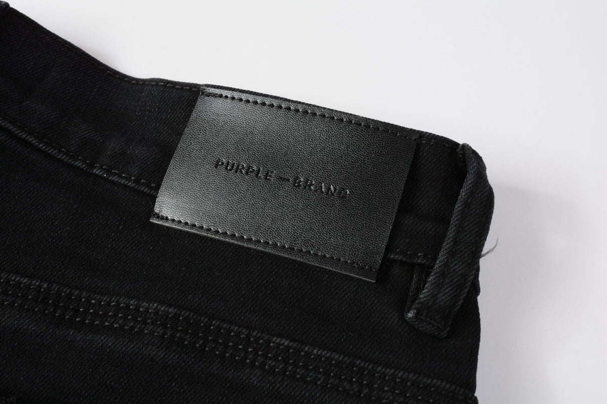 Purple jeans Black Distressed