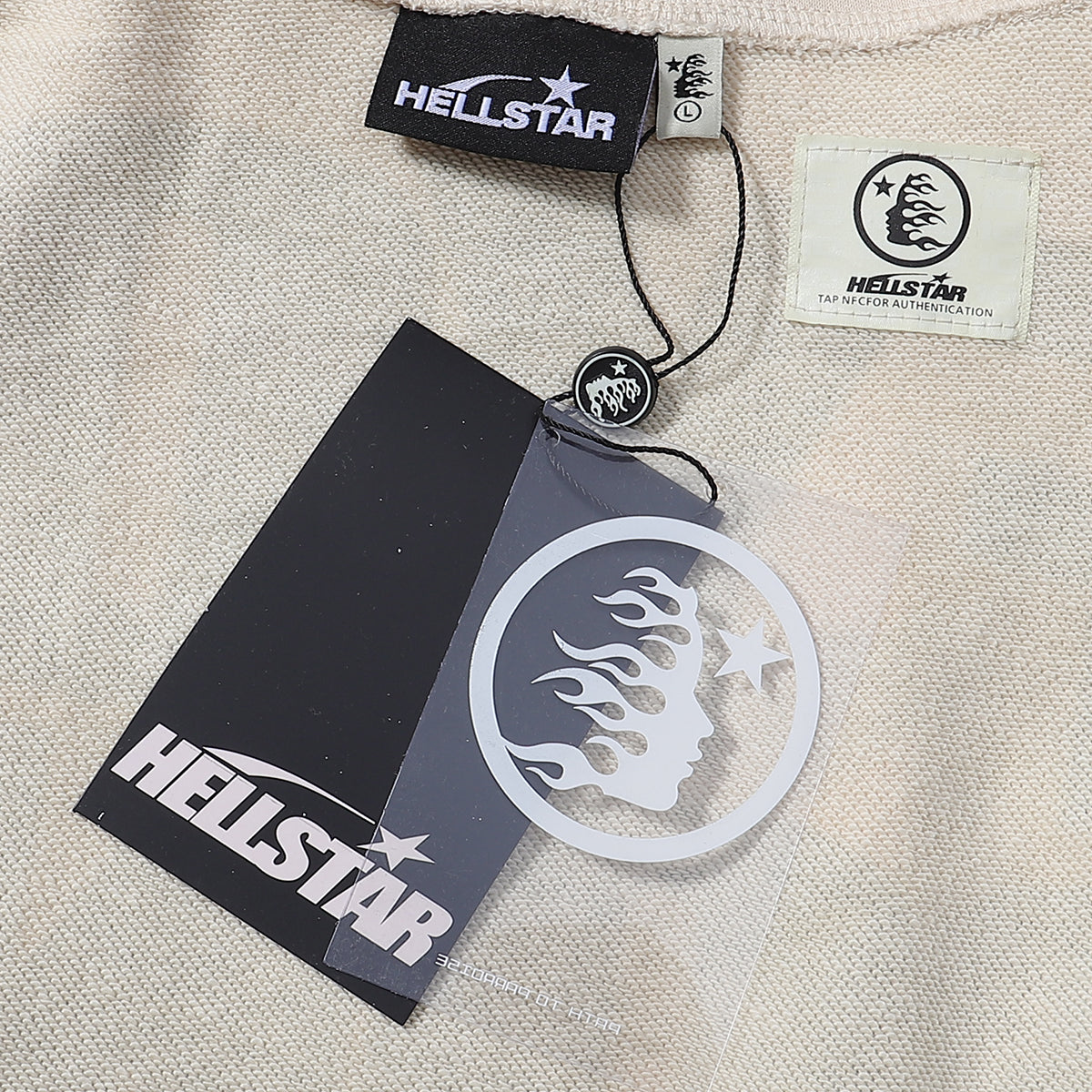 Hellstar Hoodie White/Cream
