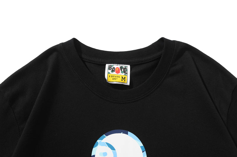 Bape Shirts Ape Dark Blue