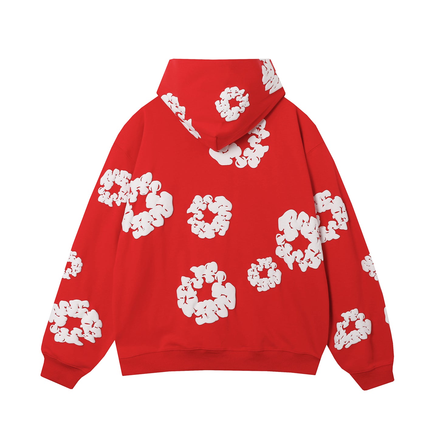 Denim Tear hoodie Red/White