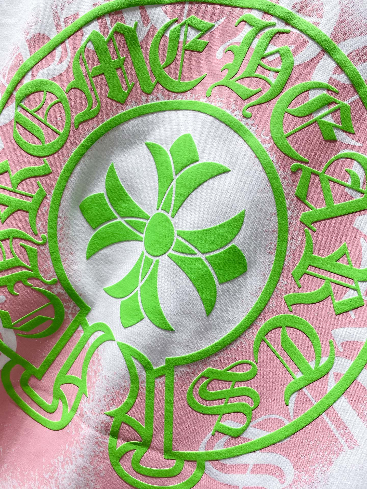 Chr*me Heart Shirt Pink