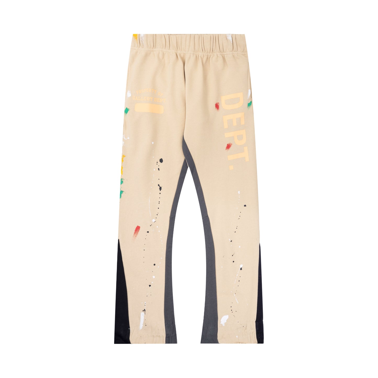 Gallery Dept Flared Pants Cream/Black