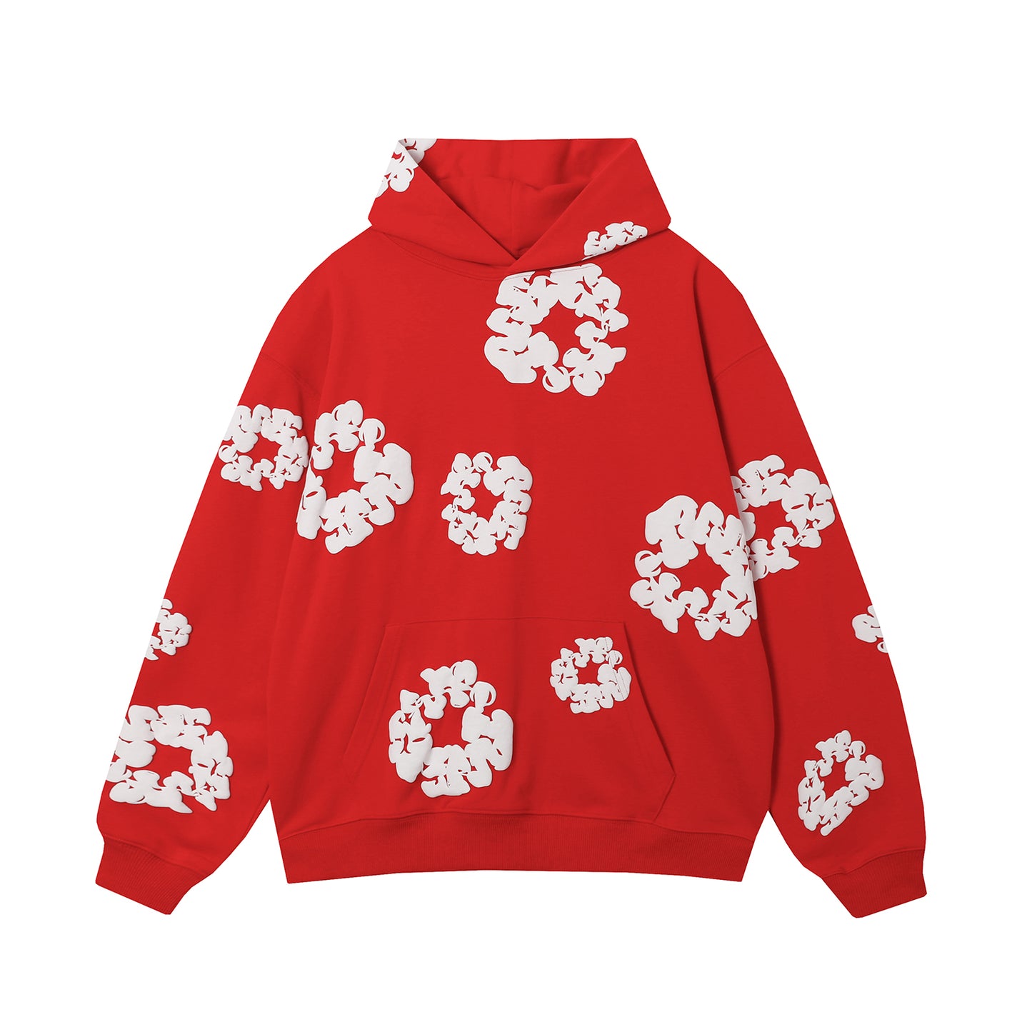 Denim Tear hoodie Red/White