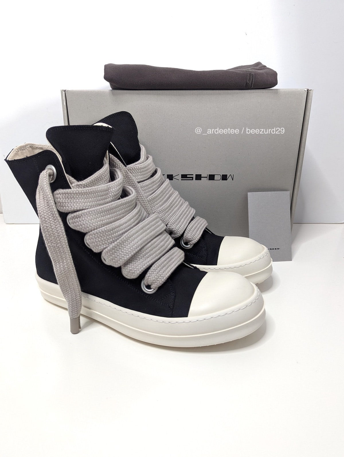 Rick owen shoes High tops