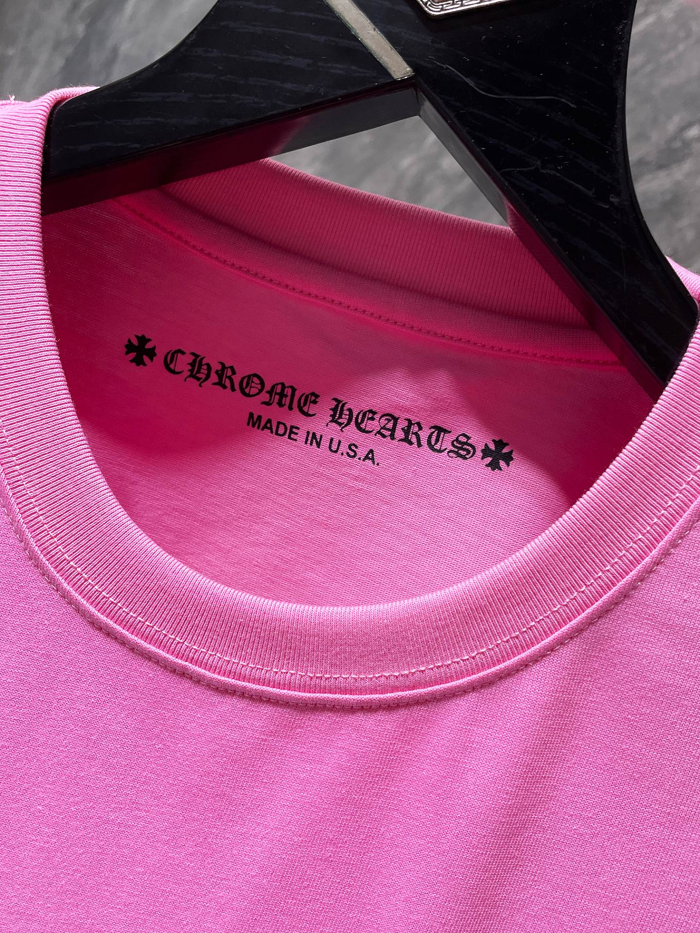 Chr*me Heart Shirt Pink