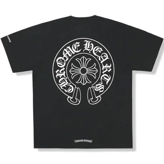 Chr*me heart shirt black