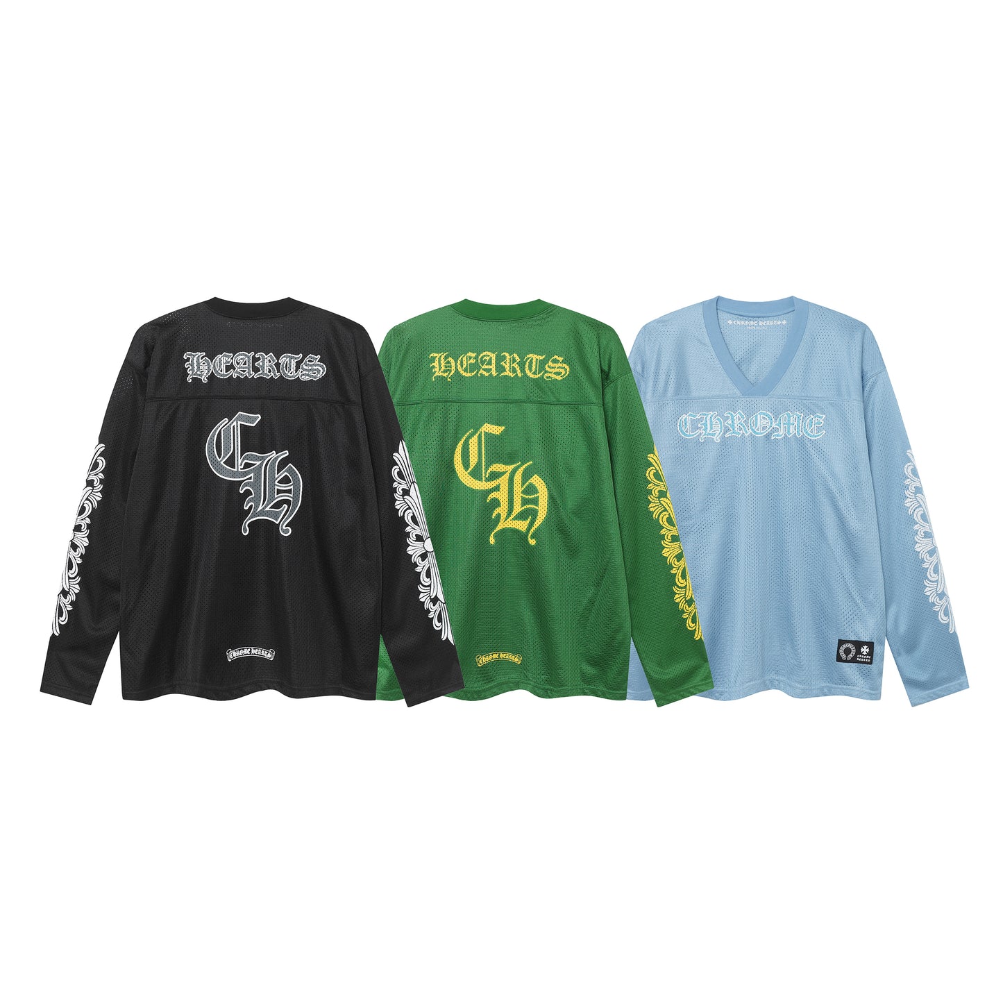 Chr*me Heart Mesh Long-sleeve