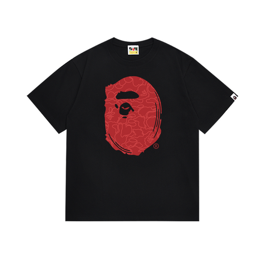 Bape Shirts Ape Red