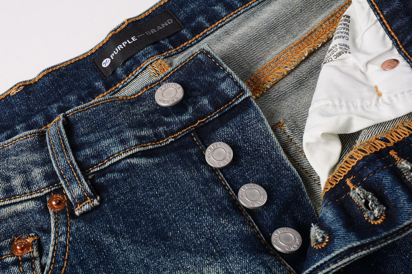 Purple jeans Dark Blue