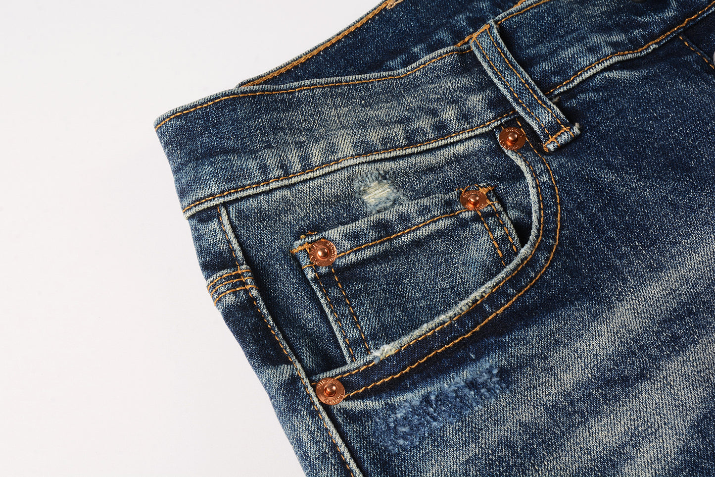 Purple jeans Dark Blue