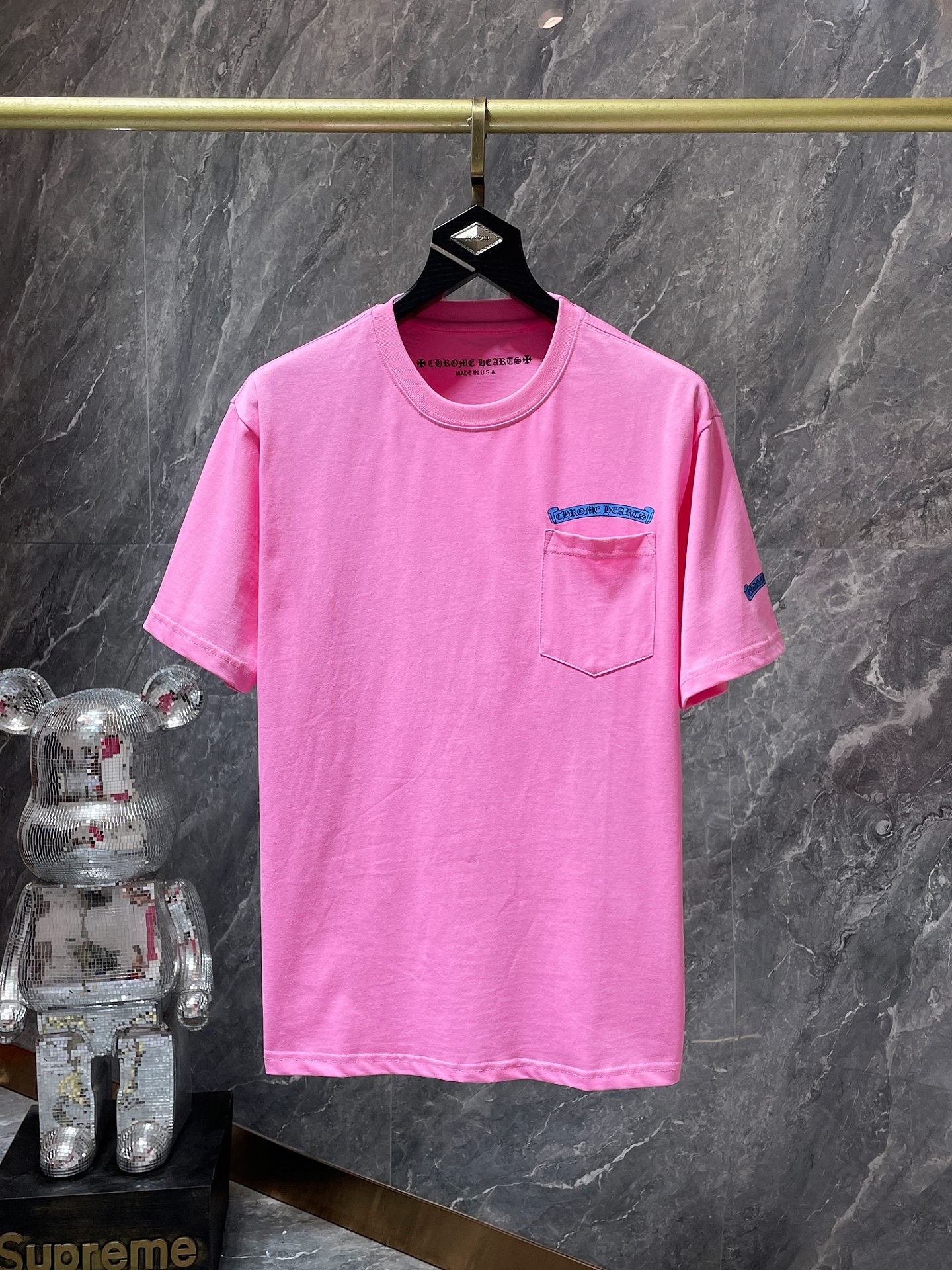 Chr*me Heart Shirt Pink