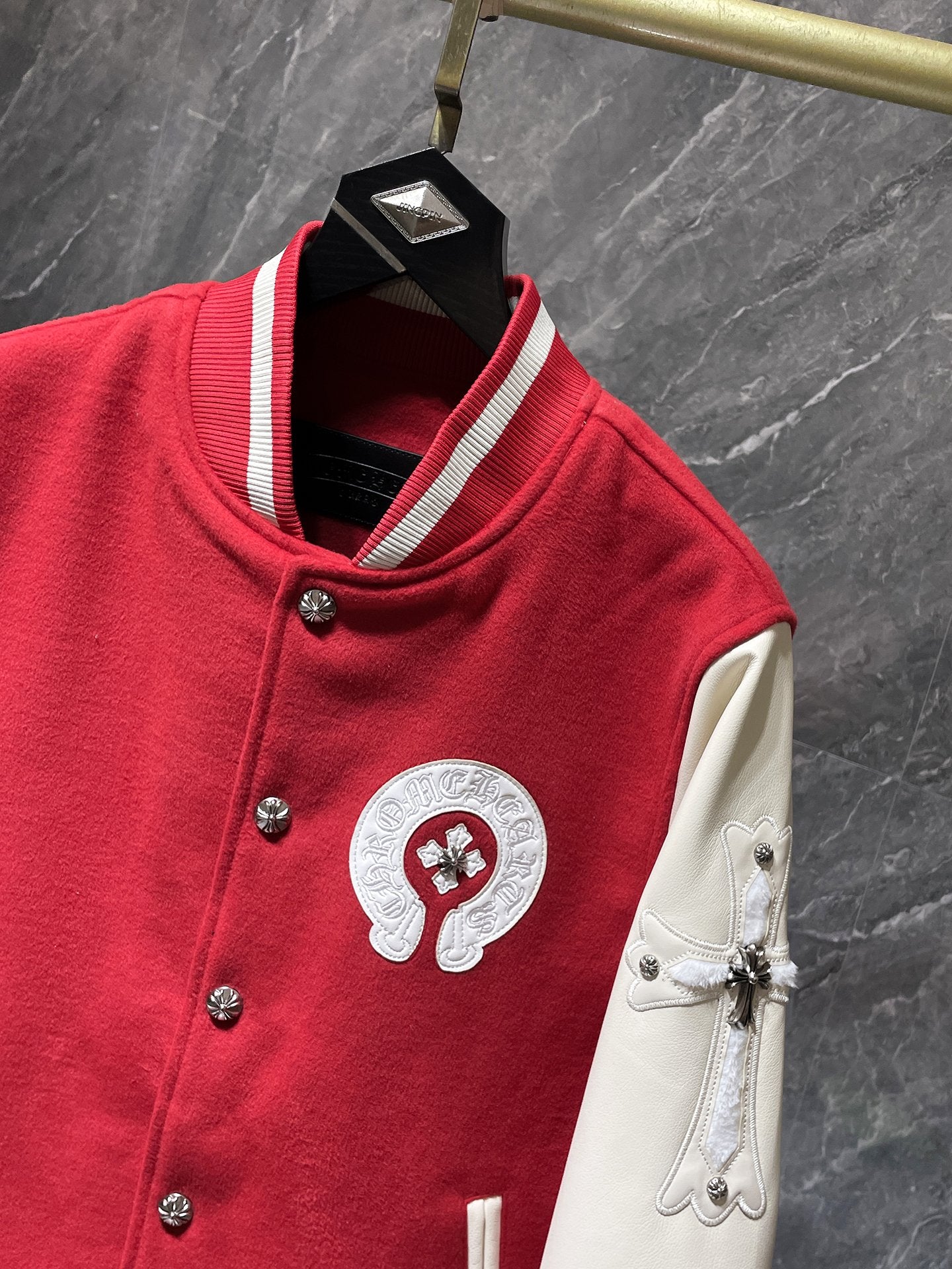 Chr*me Heart Varsity Jacket