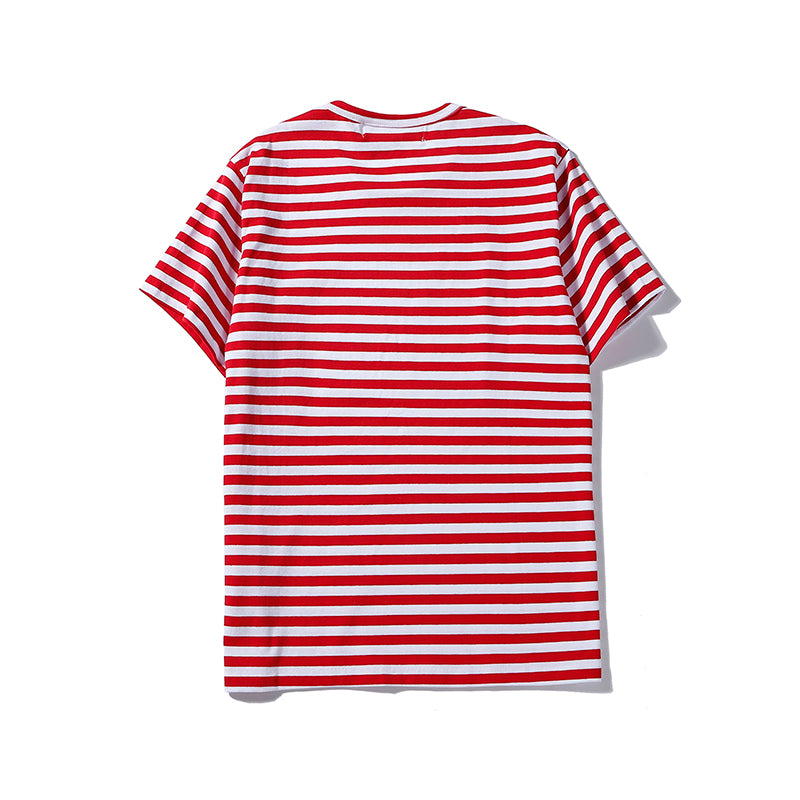 Play CDG Shirt Red/White