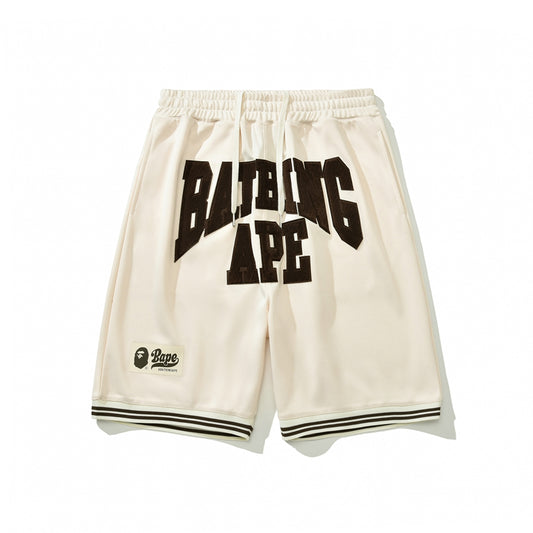 Bape Shorts Cream