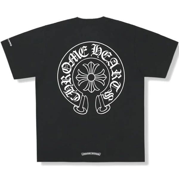 Chr*me heart shirt black